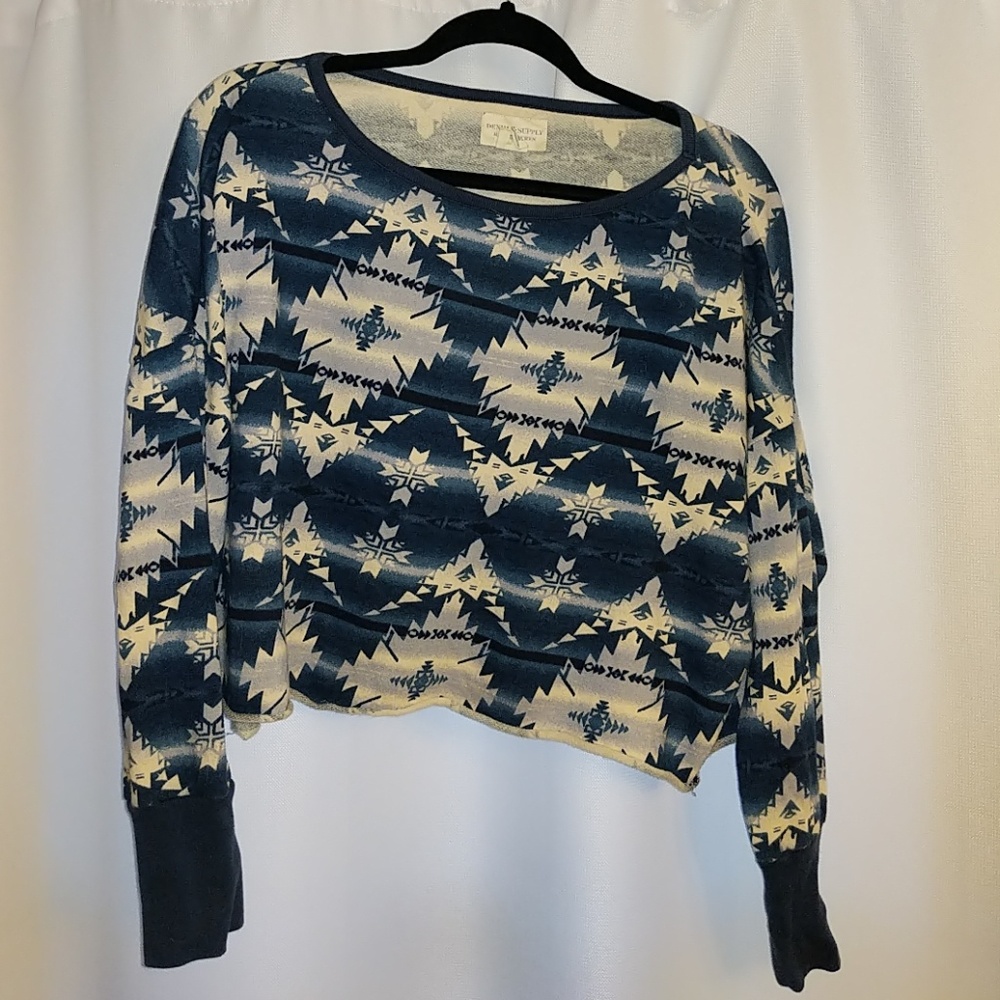 Ralph Lauren Long Sleeve Crop Top